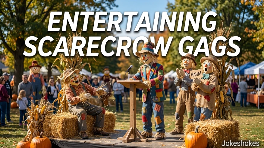 Entertaining Scarecrow Gags
