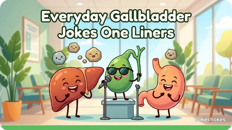Everyday Gallbladder Jokes One Liners