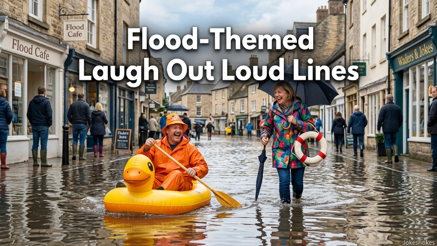 Flood-Themed Laugh Out Loud Lines