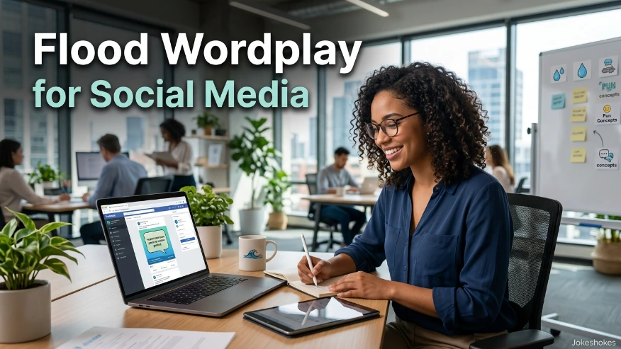 Flood Wordplay for Social Media