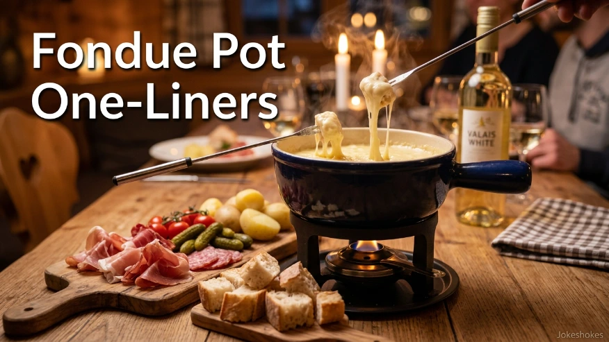 Fondue Pot One-Liners