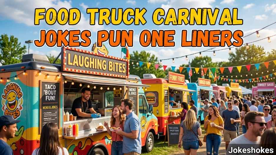 Food Truck Carnival Jokes Pun One Liners