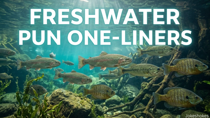 Freshwater Pun One-Liners