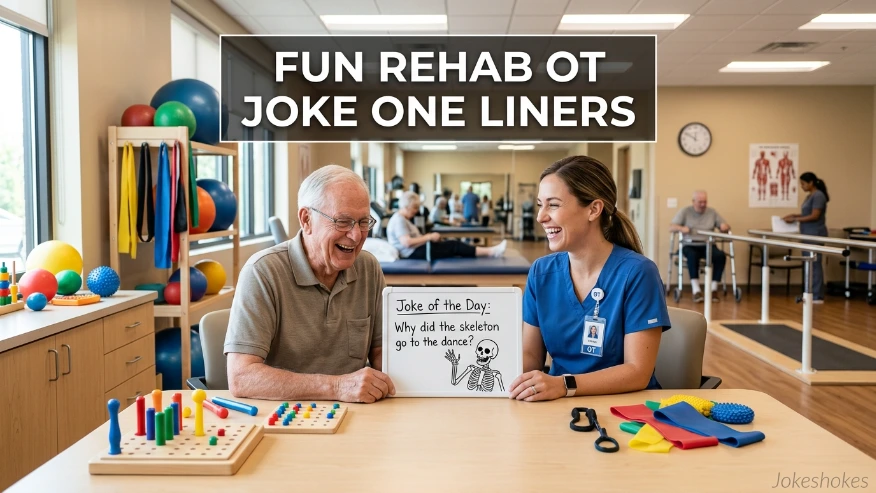 Fun Rehab OT Joke One Liners