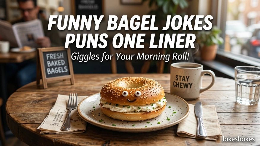 Funny Bagel Jokes Puns One Liner