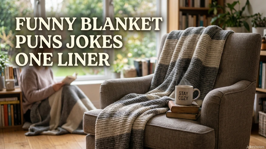 Funny Blanket Puns Jokes One Liner