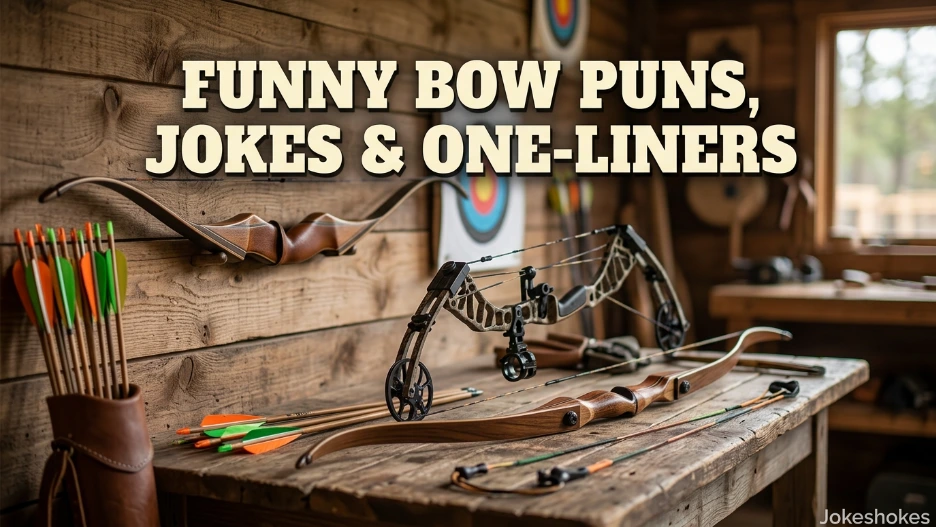 Funny Bow Puns Jokes One Liner