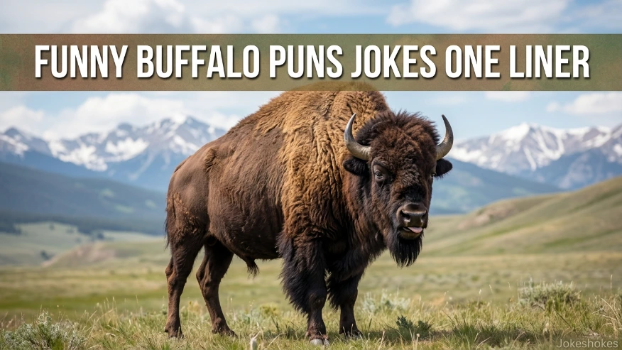 Funny Buffalo Puns Jokes One Liner