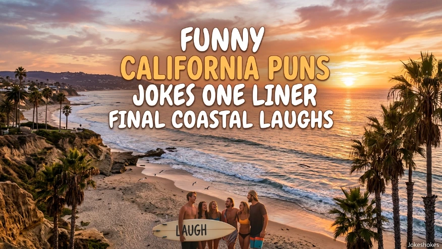 Funny California Puns Jokes One Liner Final Coastal Laughs