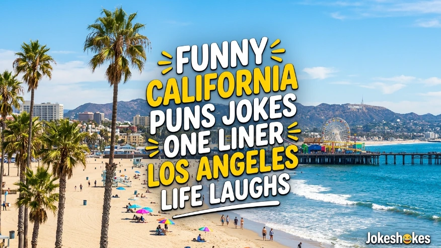 Funny California Puns Jokes One Liner Los Angeles Life Laughs