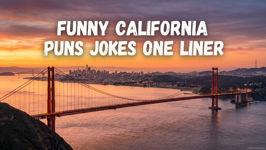 Funny California Puns Jokes One Liner