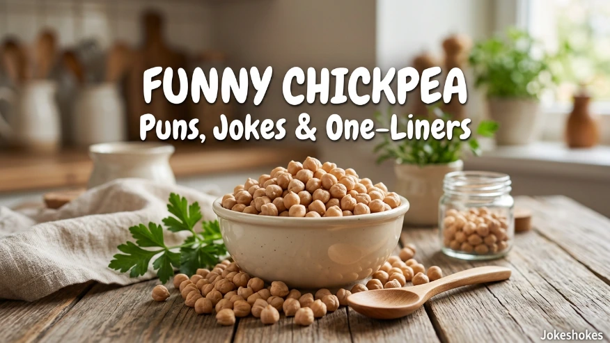 Funny Chickpea Puns Jokes One Liner