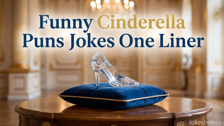 Funny Cinderella Puns Jokes One Liner