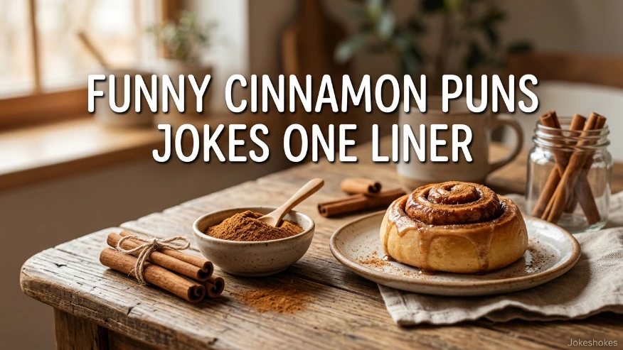 Funny Cinnamon Puns Jokes One Liner