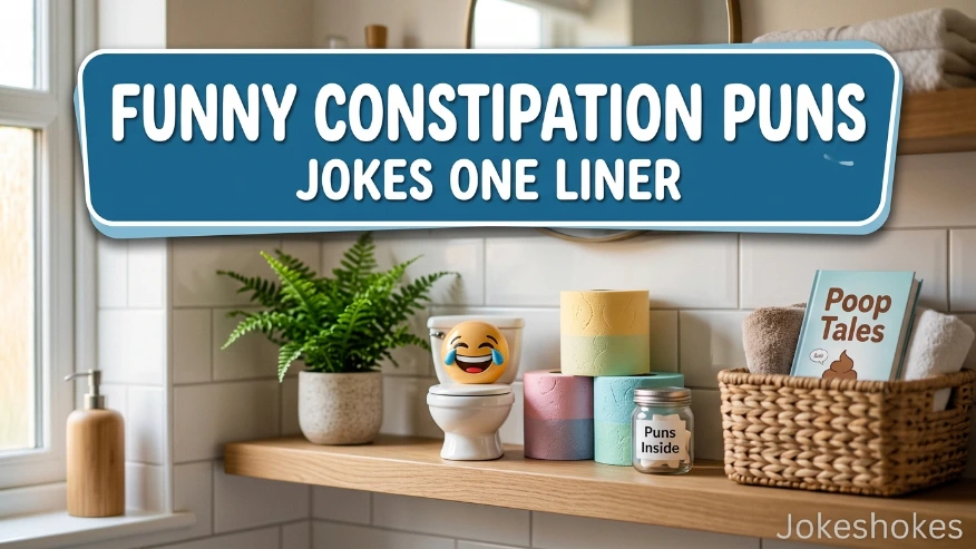 Funny Constipation Puns Jokes One Liner