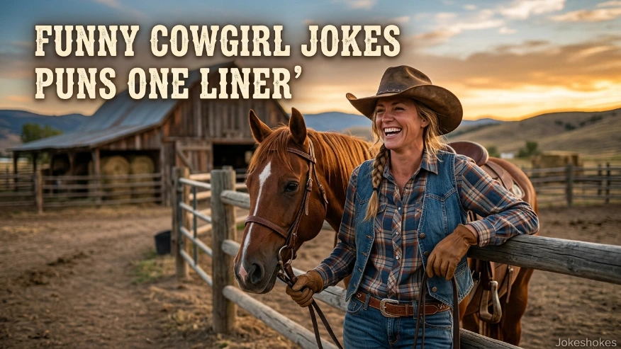 Funny Cowgirl Jokes Puns One Liner