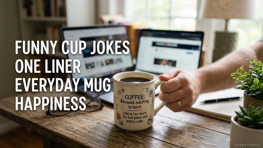 Funny Cup Jokes One Liner Everyday Mug Happiness