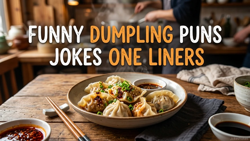 Funny Dumpling Puns Jokes One Liner