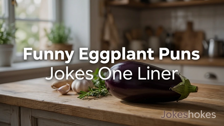 Funny Eggplant Puns Jokes One Liner