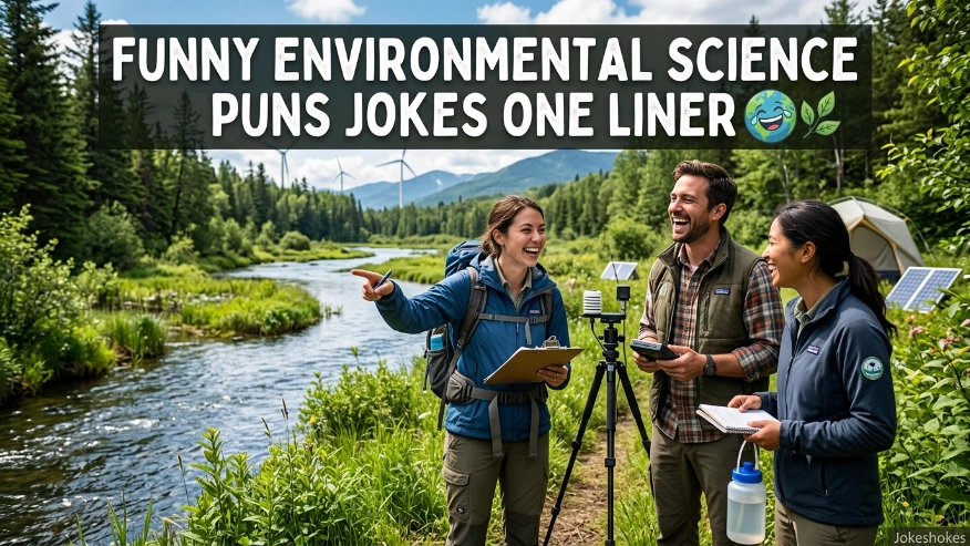 Funny Environmental Science Puns Jokes One Liner