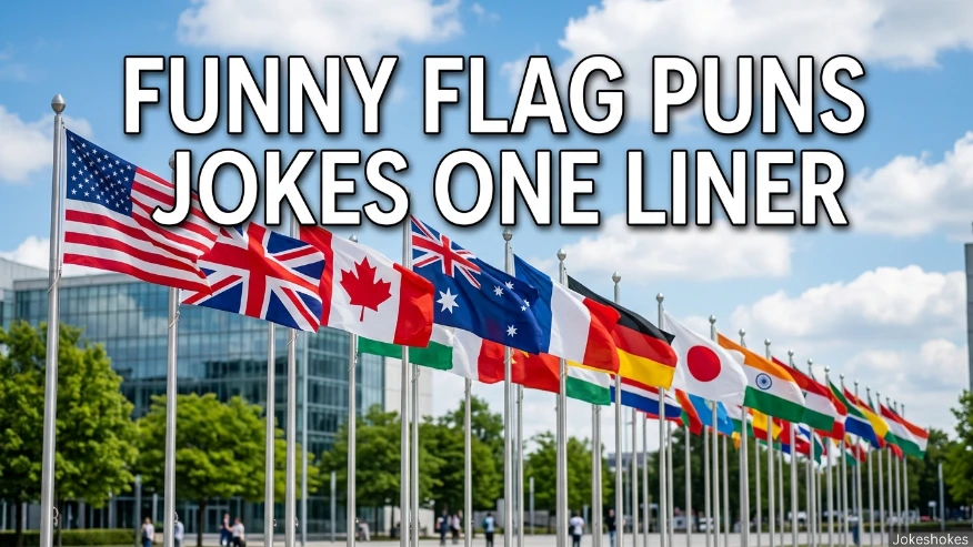 Funny Flag Puns Jokes One Liner