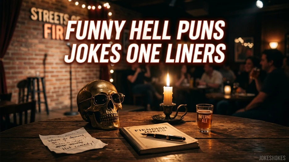 Funny Hell Puns Jokes One Liners