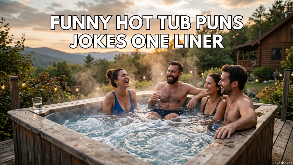 Funny Hot Tub Puns Jokes One Liner