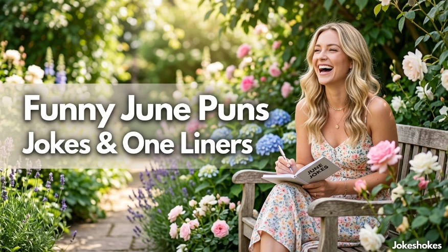 Funny June Puns Jokes One Liners