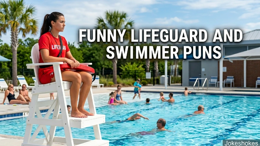 Funny Lifeguard and Swimmer Puns