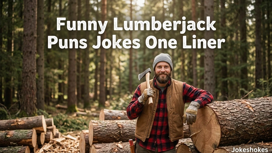 Funny Lumberjack Puns Jokes One Liner