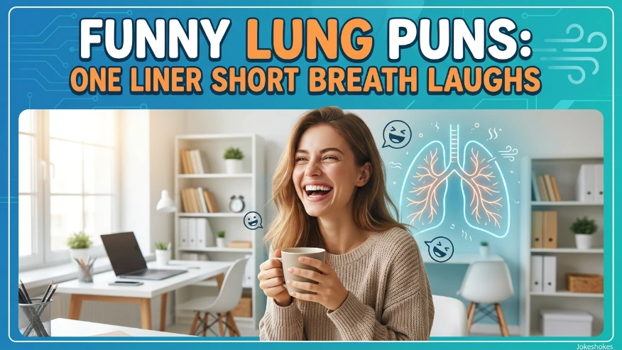 Funny Lung Puns One Liner Short Breath Laughs