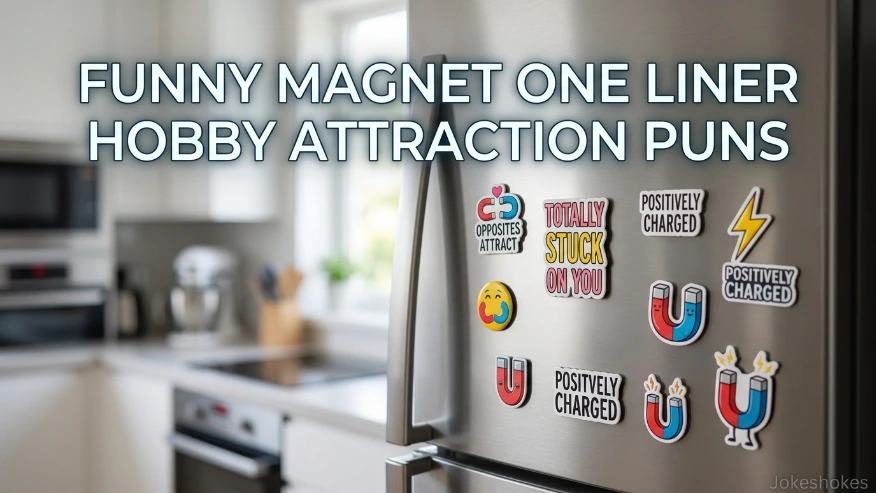 Funny Magnet One Liner Hobby Attraction Puns