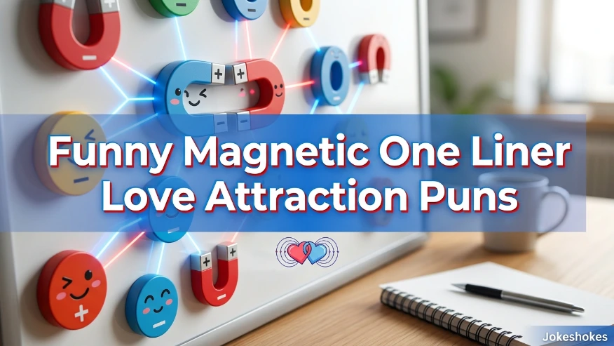 Funny Magnetic One Liner Love Attraction Puns