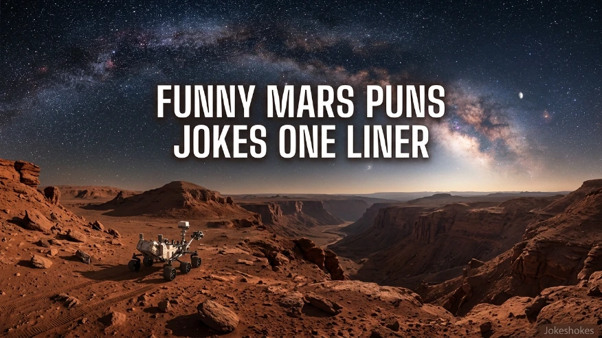 Funny Mars Puns Jokes One Liner