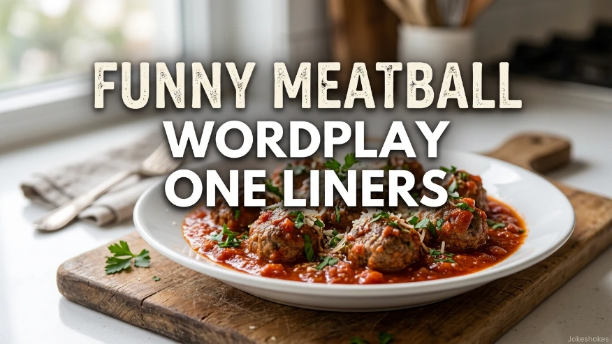 Funny Meatball Wordplay One Liners