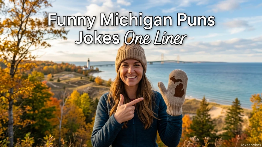 Funny Michigan Puns Jokes One Liner