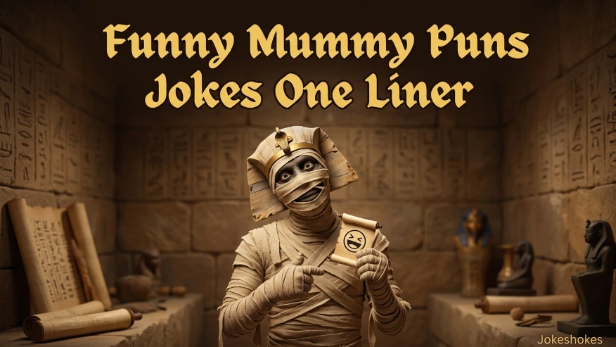 Funny Mummy Puns Jokes One Liner