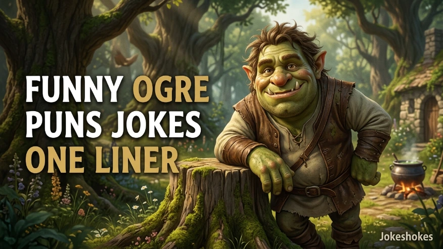 Funny Ogre Puns Jokes One Liner