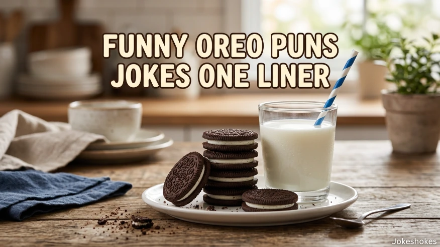 Funny Oreo Puns Jokes One Liner