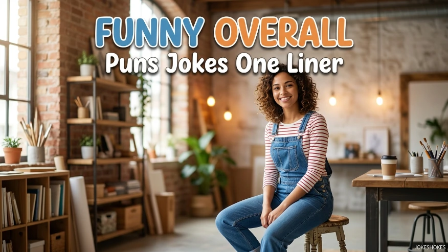 Funny Overall Puns Jokes One Liner