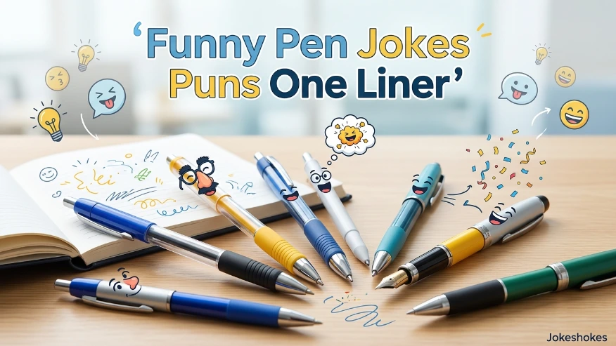 Funny Pen Jokes Puns One Liner