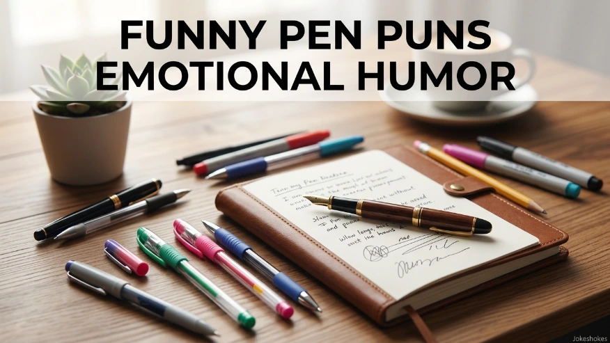 Funny Pen Puns Emotional Humor