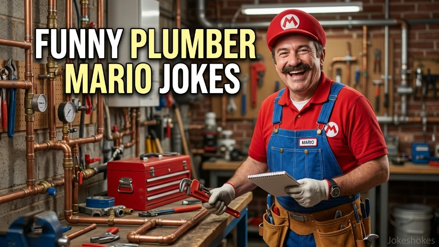 Funny Plumber Mario Jokes