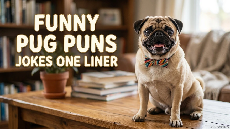 Funny Pug Puns Jokes One Liner