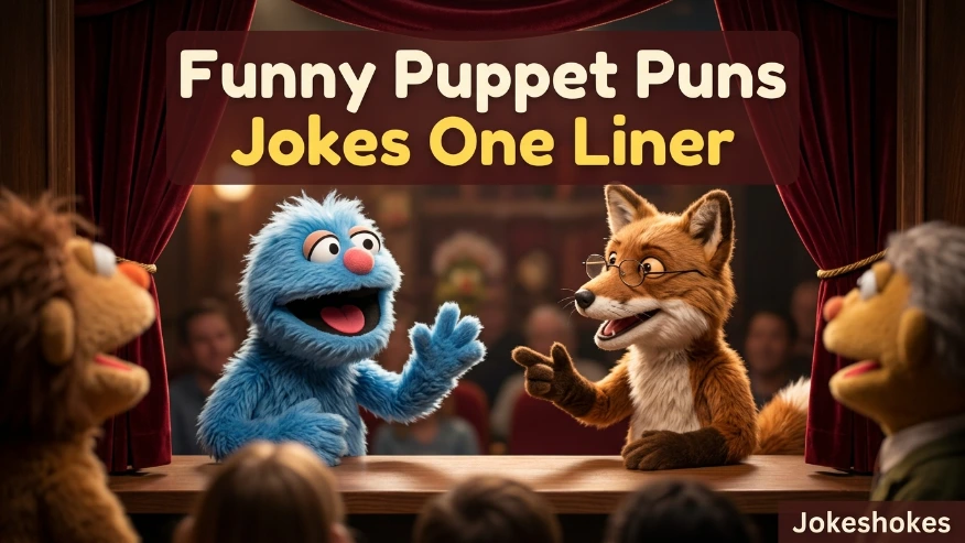 Funny Puppet Puns Jokes One Liner