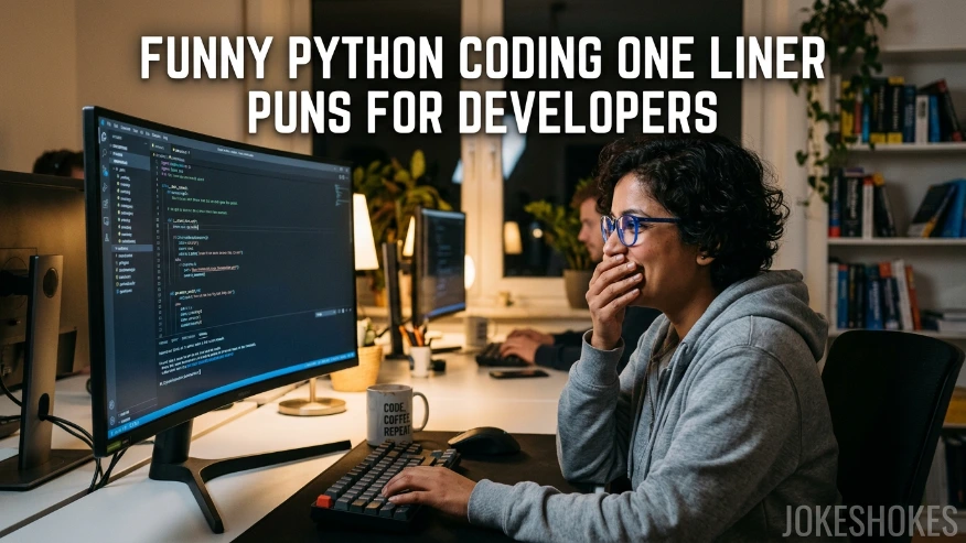 Funny Python Coding One Liner Puns for Developers