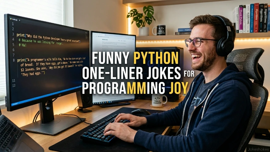 Funny Python One Liner Jokes for Programming Joy