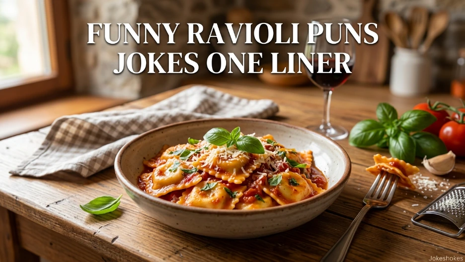 Funny Ravioli Puns Jokes One Liner