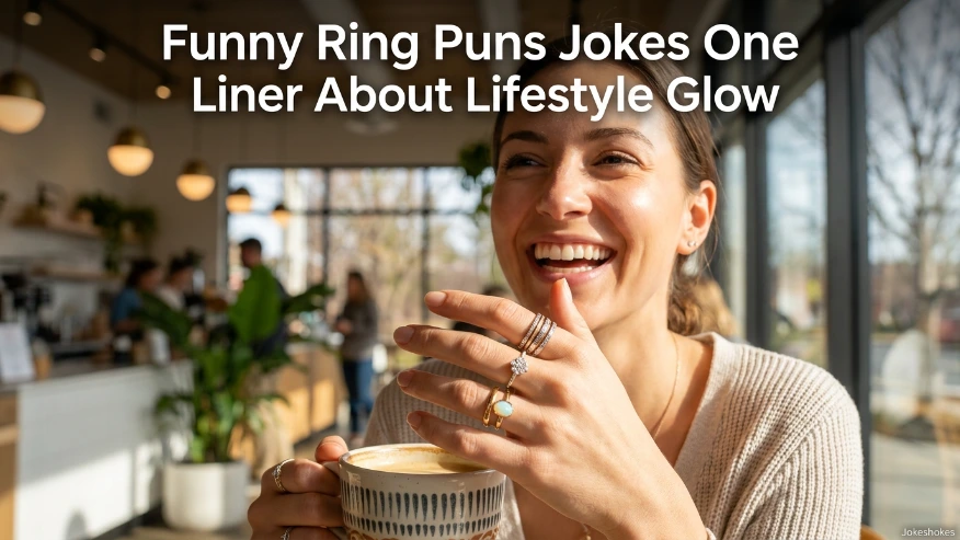 Funny Ring Puns Jokes One Liner About Lifestyle Glow