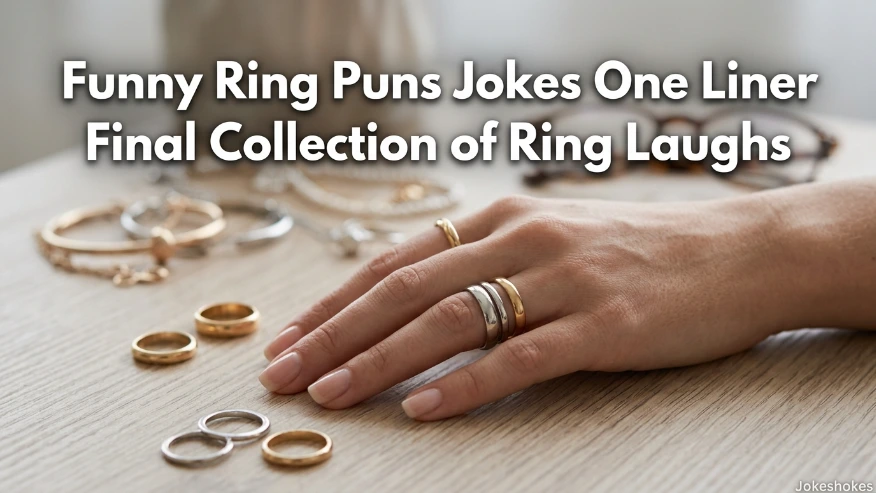 Funny Ring Puns Jokes One Liner Final Collection of Ring Laughs
